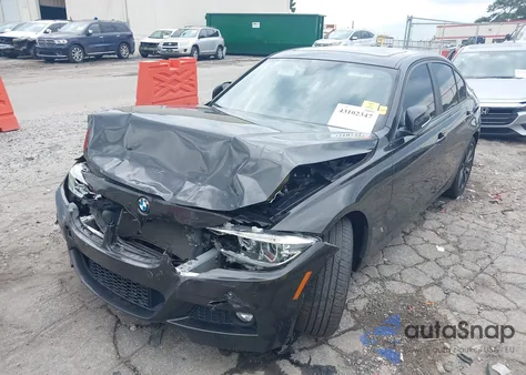 2017 BMW 320I xDrive z USA, uszkodzony, nr VIN WBA8E5G53HNU41555